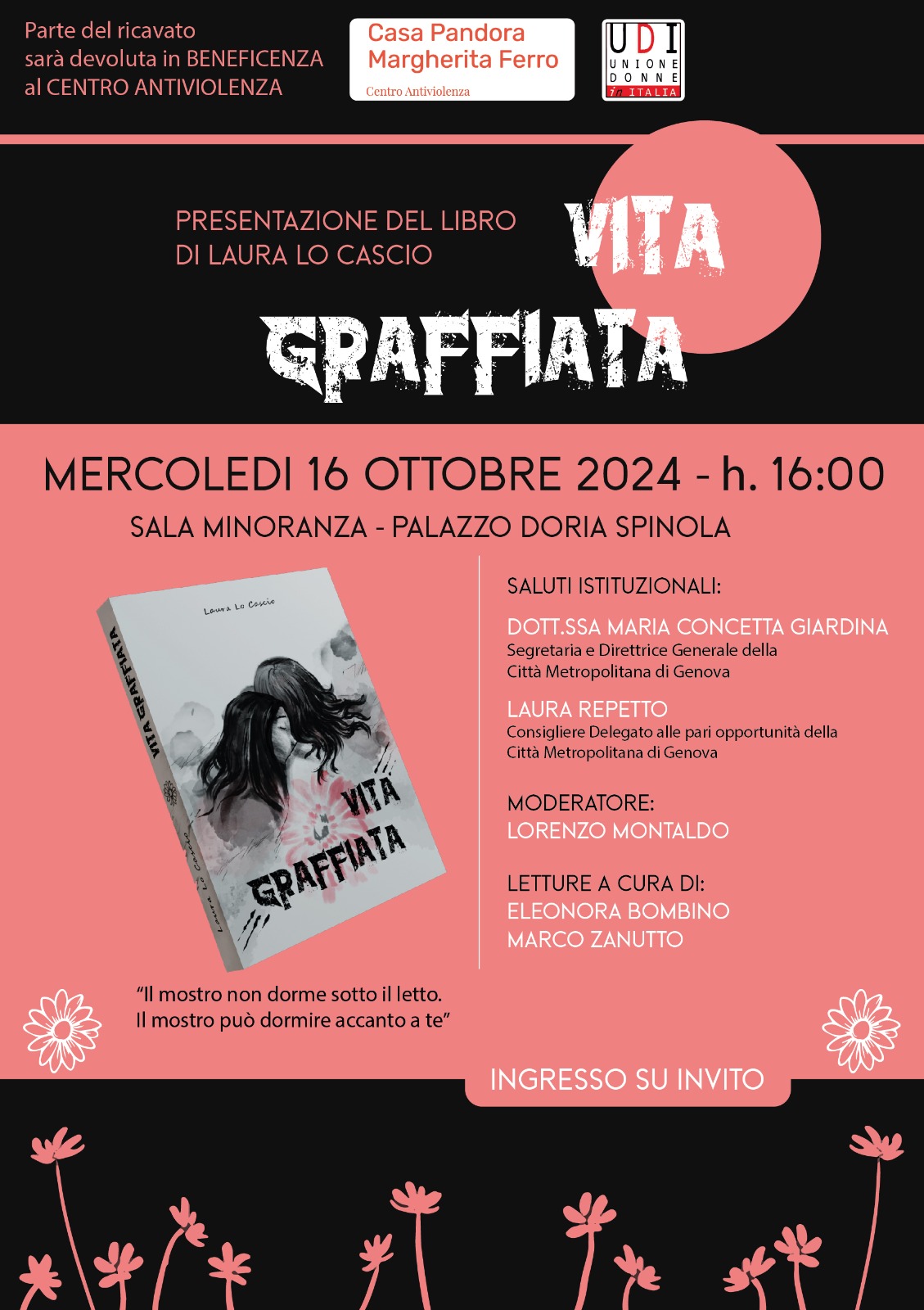 Presentazione del libro "Vita graffiata" in centro